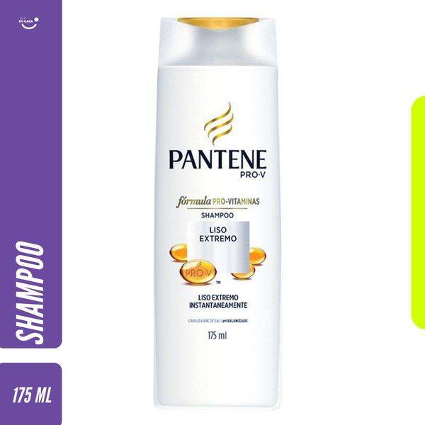 Shampoo Pantene Liso Extremo 175ml