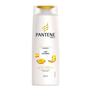 Shampoo Pantene Liso Extremo - 400ml - 200ml