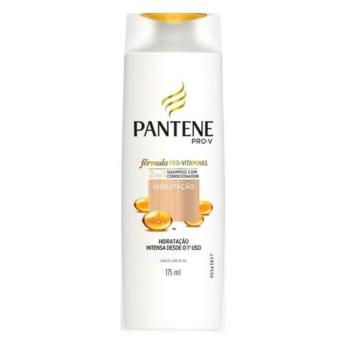 Shampoo Pantene Pro-v 2 em 1 Hidratação 175 Ml
