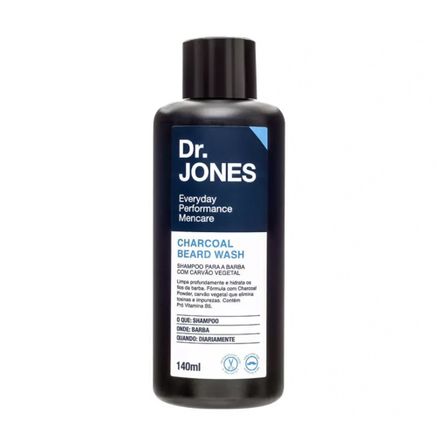 Shampoo para Barba Charcoal Beard Wash Dr. Jones - 140ml