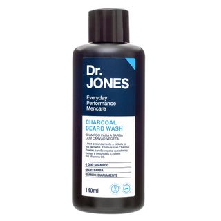 Shampoo para Barba Dr.Jones - Charcoal Beard Wash 140ml