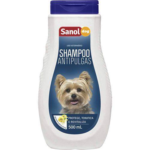 Tudo sobre 'Shampoo para Cachorro Sanol Antipulgas 500ml'