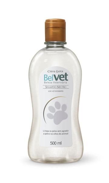Shampoo para Caes e Gatos Belvet 500ml