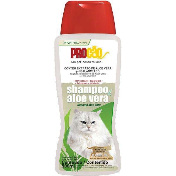 Shampoo para Gato Aloé Vera 500ml Procão