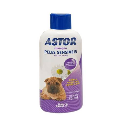 Tudo sobre 'Shampoo Peles Sensíveis Astor Mundo Animal - 500 Ml'
