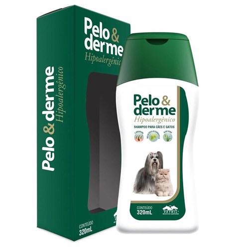 Shampoo Pelo & Derme Hipoalergênico 320Ml