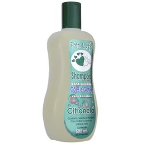 Shampoo Pet Life Citronela 500 Ml