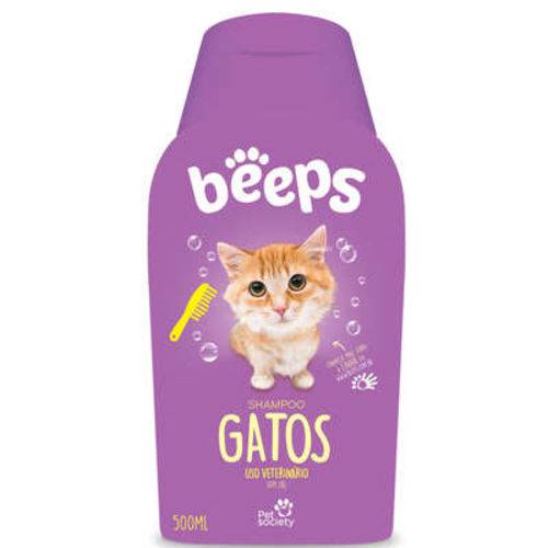 Shampoo Pet Society Beeps Gatos - 500 Ml