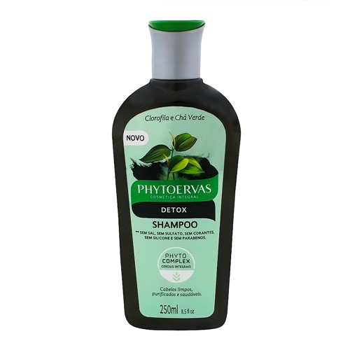 Shampoo Phytoervas Detox com 250ml