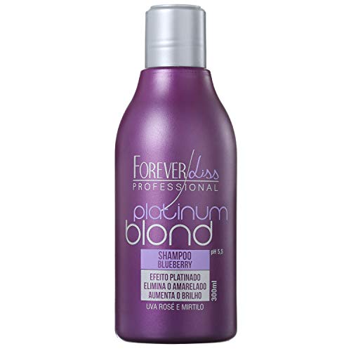 Shampoo Platinum Blond Matizador, FOREVER LISS, 300ml