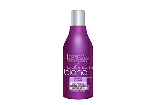 Shampoo Platinum Blond Matizador, FOREVER LISS, 300ml