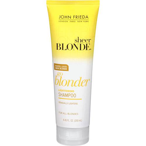 Tudo sobre 'Shampoo Realce de Tons Dourados 250ml - Sheer Blonde - John Frieda'