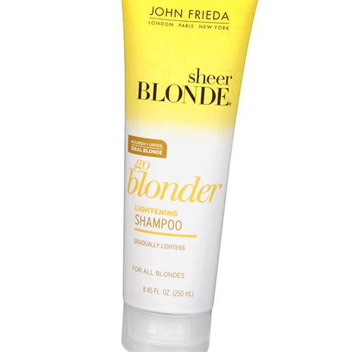 Shampoo Realce de Tons Dourados 250ml - Sheer Blonde - John Frieda