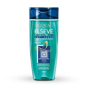 Shampoo Reequilibrante Elseve Hydra-Detox Anti-caspa - 400ml