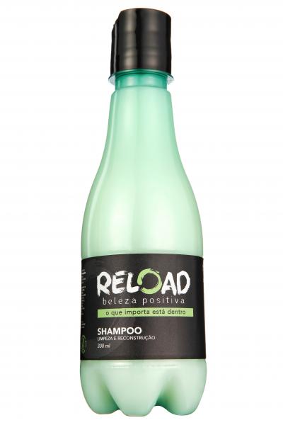 Shampoo Reload Limpeza e Reconstrução 300ml - Reload Beleza Positiva