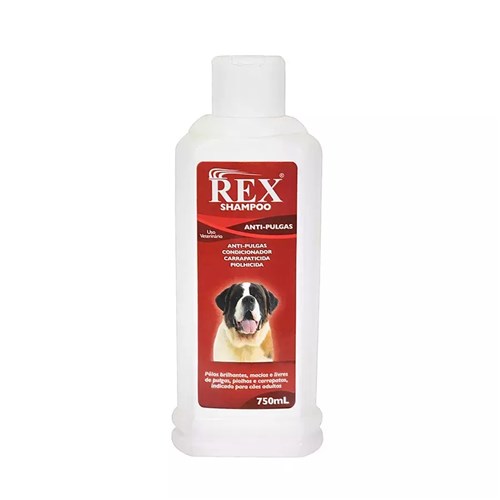 Shampoo Rex Anti Pulgas 750Ml
