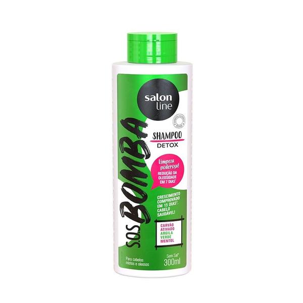 Shampoo S.O.S. Bomba de Vitaminas Detox 300ml - Salon Line