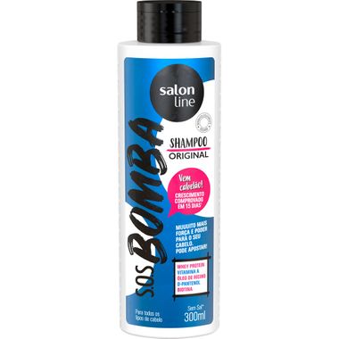 Shampoo S.O.S. Bomba de Vitaminas Salon Line 300ml