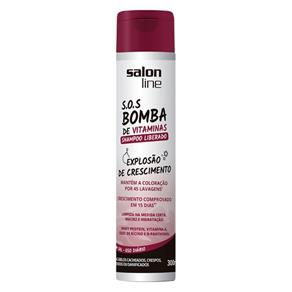 Shampoo S.O.S Bomba Liberado 300Ml - Salon Line