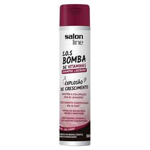 Shampoo S.O.S Bomba Liberado Salon Line 300Ml