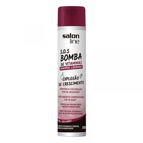 Shampoo Salon Line Liberado S.O.S Bomba de Vitaminas 300ml