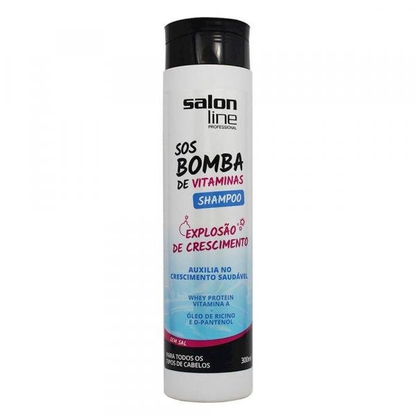 Shampoo Salon Line S.O.S Bomba de Vitaminas 300Ml