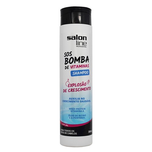 Shampoo Salon Line S.O.S Bomba de Vitaminas 300Ml