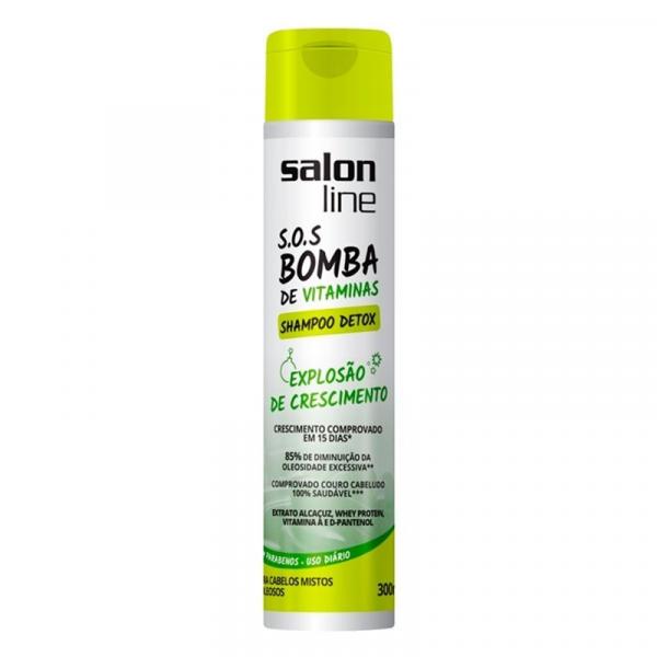 Shampoo Salon Line S.O.S Bomba de Vitaminas Detox 300ml