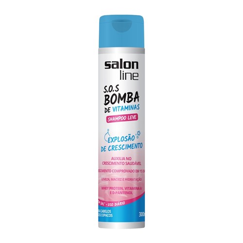 Shampoo Salon Line S.O.S Bomba de Vitaminas Leve com 300ml
