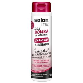 Shampoo Salon Line S.O.S Bomba de Vitaminas Liberado - 300 ML