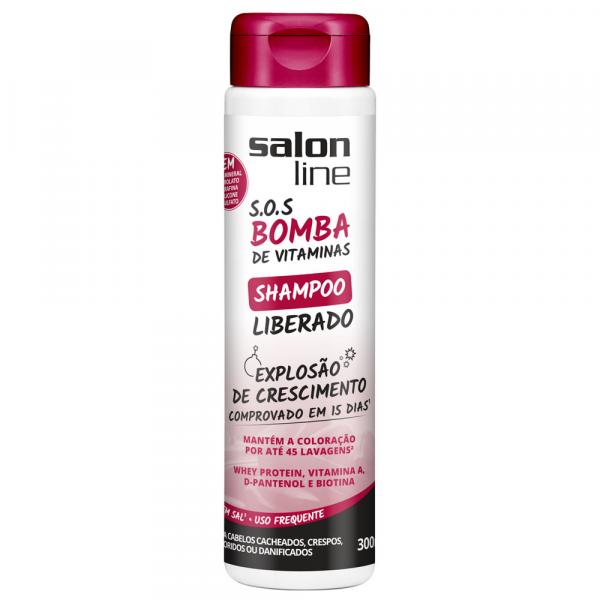 Shampoo Salon Line S.O.S Bomba de Vitaminas Liberado 300ml