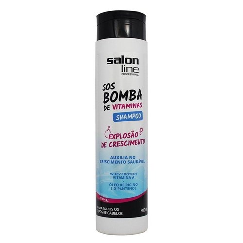 Shampoo Salon Line Sos Bomba de Vitaminas 300Ml