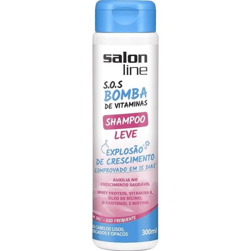 Shampoo Salon-line Sos Bomba Leve 300 Ml