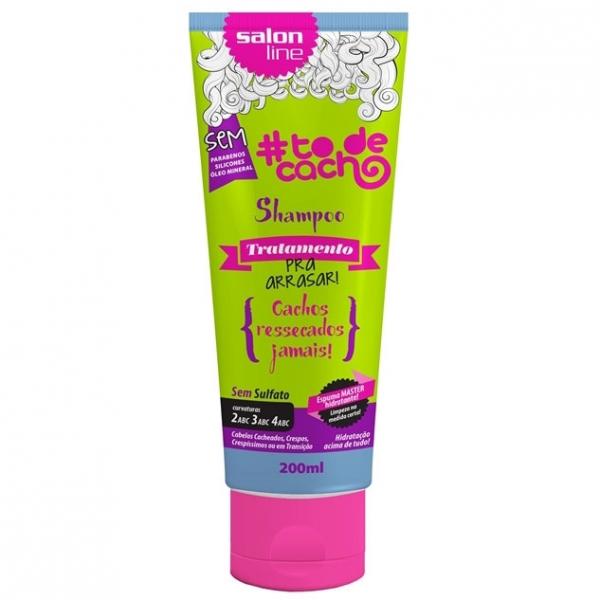 Shampoo Salon Line TodeCacho Tratamento Pra Arrasar Noo Poo 200Ml