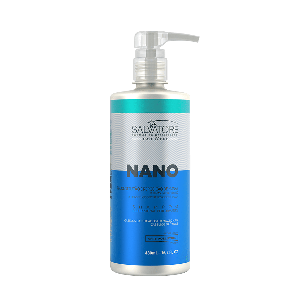 Shampoo Salvatore Nano Reconstrutor 480ml
