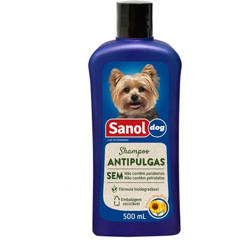 Shampoo Sanol Antipulgas 500 ML 500ML