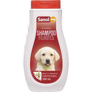Shampoo Sanol Cães Filhotes 500ML
