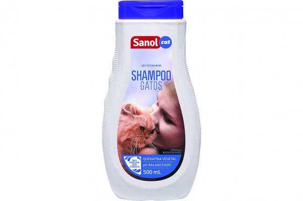 Shampoo Sanol Dog Vet Gatos 500ml
