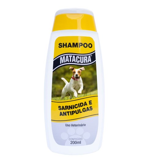 Shampoo Sarnicida e Antipulgas Matacura