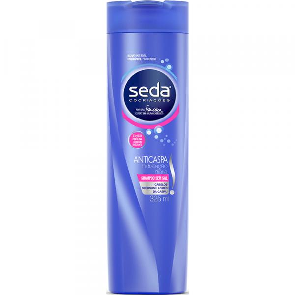 Shampoo Seda Anticaspa Hidratação Diária Frasco 325 Ml
