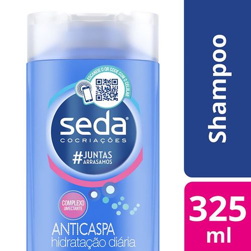 Shampoo Seda Anticaspa Hidratação Diária Frasco 325 Ml