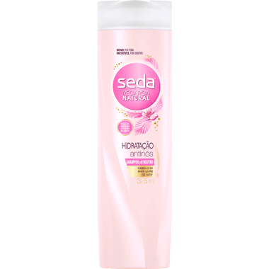 Shampoo Seda Hidratação Anti-Nós 325ml Cx. C/ 12 Un.