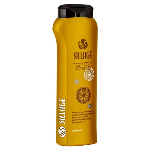 Shampoo Sillage Premium Argan Karité 300ml - Kanui