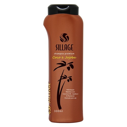 Shampoo Sillage Premium Coco e Jojoba 300ml