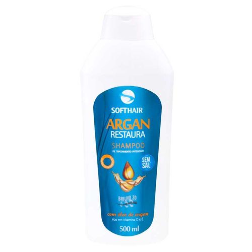 Shampoo Soft Hair Argan Restaura 500ml