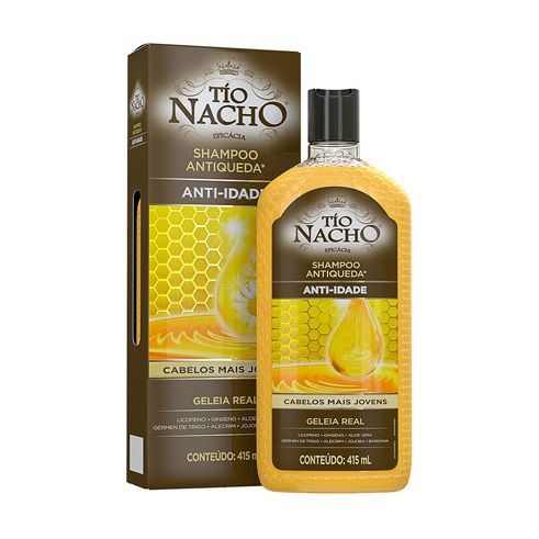 Tudo sobre 'Shampoo Tio Nacho Anti Idade 415ml'