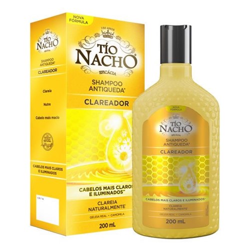 Shampoo Tio Nacho Antiqueda Clareador 200ml