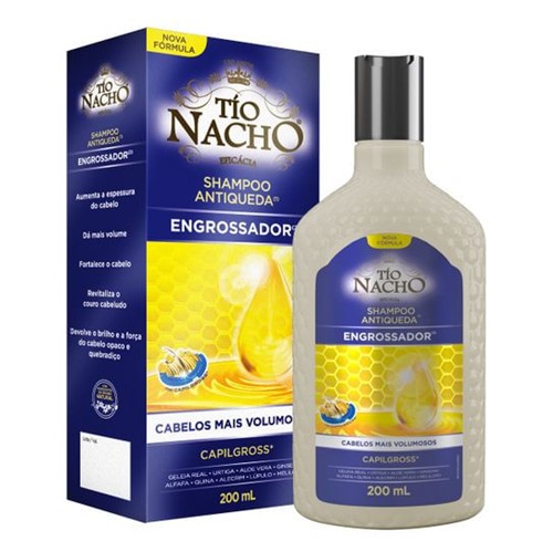 Shampoo Tio Nacho Antiqueda Engrossador 200ml