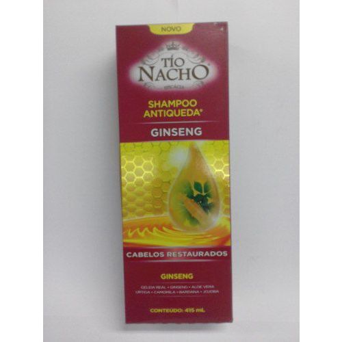 Shampoo Tio Nacho Antiqueda Ginseng 415ml