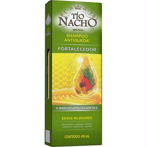 Shampoo Tio Nacho Fortalecedor Ervas Milenares 415ml